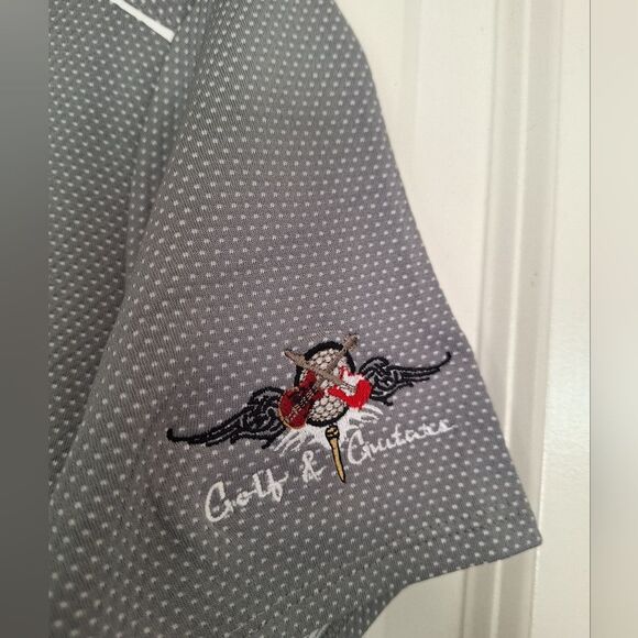 Adidas Gray Polo Size L - Picture 3 of 8